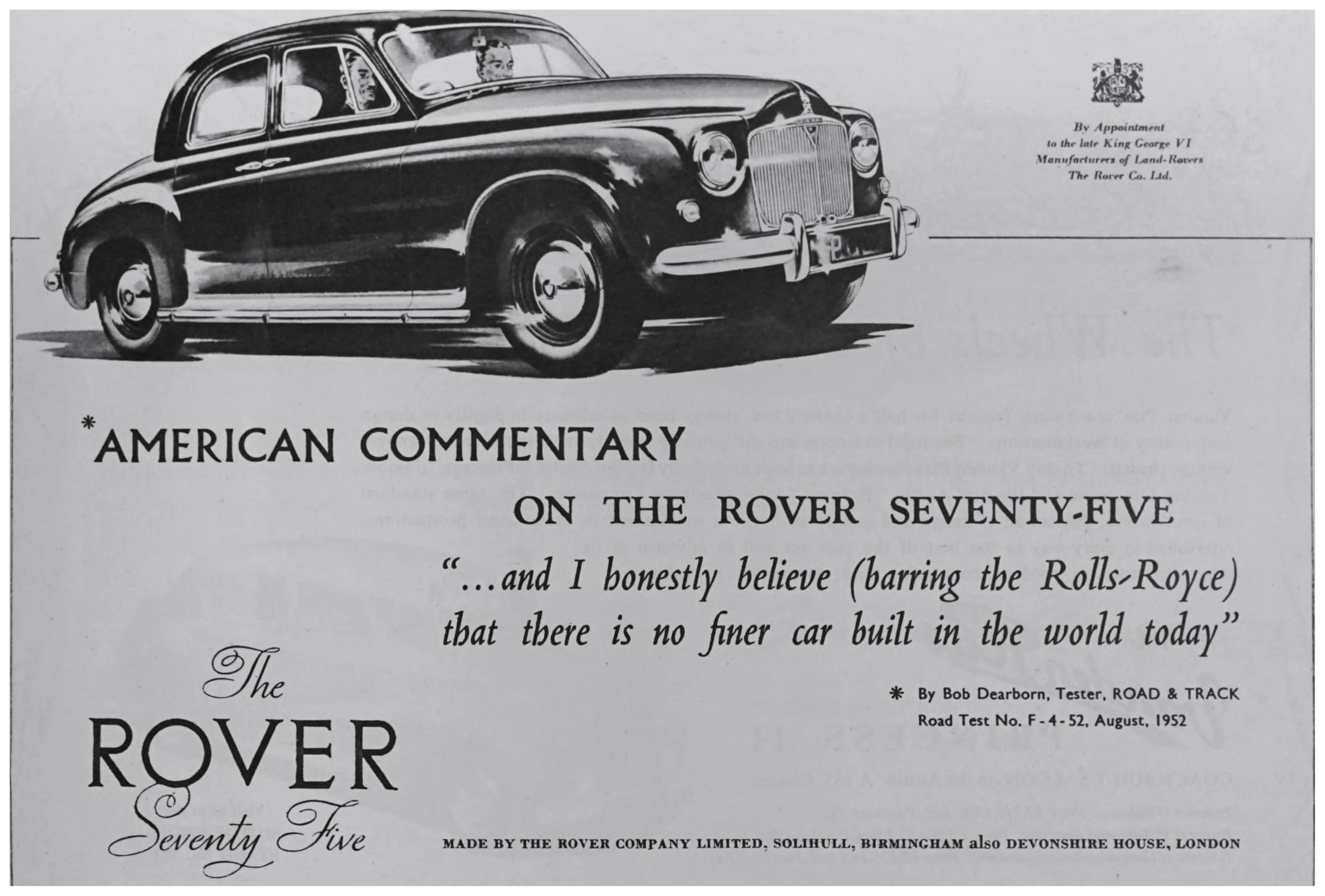 English Rover Rover