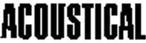 Acoustical